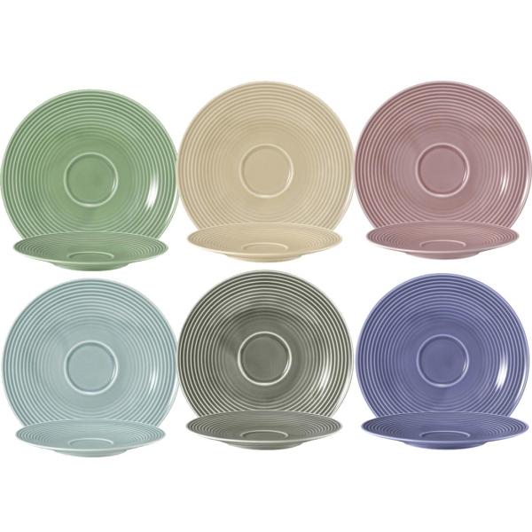 Kombi-Untertasse 16,5 cm in 6 Farben BEAT Seltmann Weiden