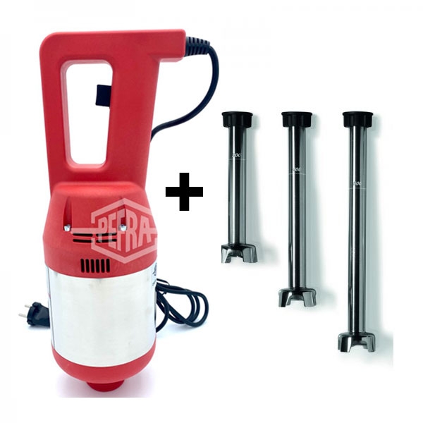 Pefra Stabmixer FM350VF 350 W, 1 Geschw., Mixstab 30 cm o. 40 cm o. 50 cm