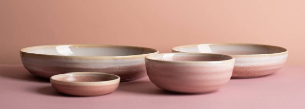 Pott Bowl Pink 25 cm Bonna
