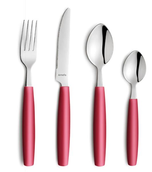 Kuchengabel 16,9 cm Pixel cherry