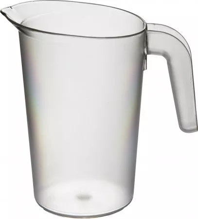 Saftkanne 1,0 l transparent-frosted, BPA-frei