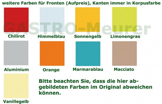 Liegepolsterschrank m. Türen f. 5 Liegepolster