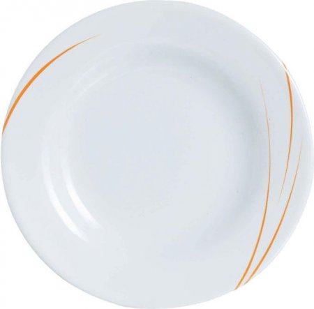 Teller flach 24 cm Toronto passion-orange Evolution-Form -Auslaufartikel-