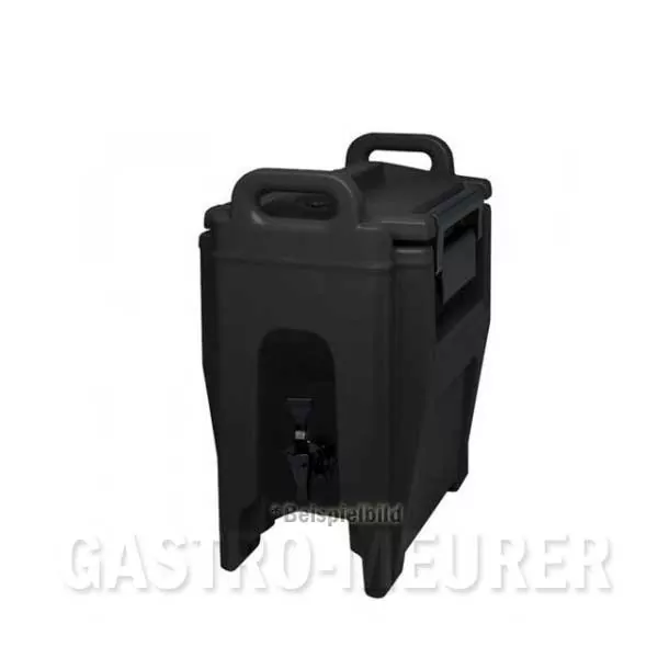 Cambro Getränkebehälter 10,4 l schwarz isoliert UC250, versandkostenfrei