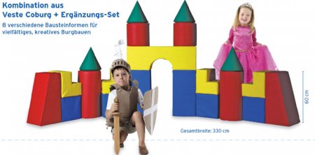Burgbausteine Veste Coburg 12-teilig Ergänzung