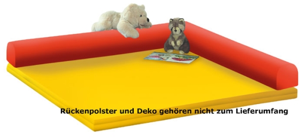 Spiel- u. Schlafecke Quadrat 180x180 cm