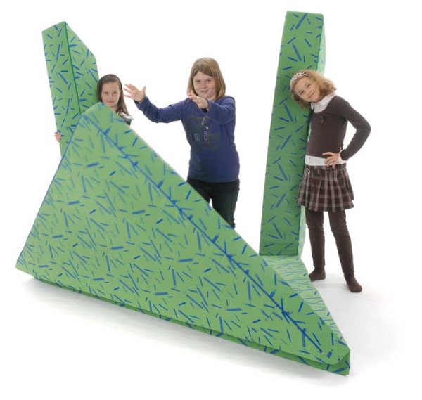 Sitzecke groß 3-teilig 150 x 150 cm