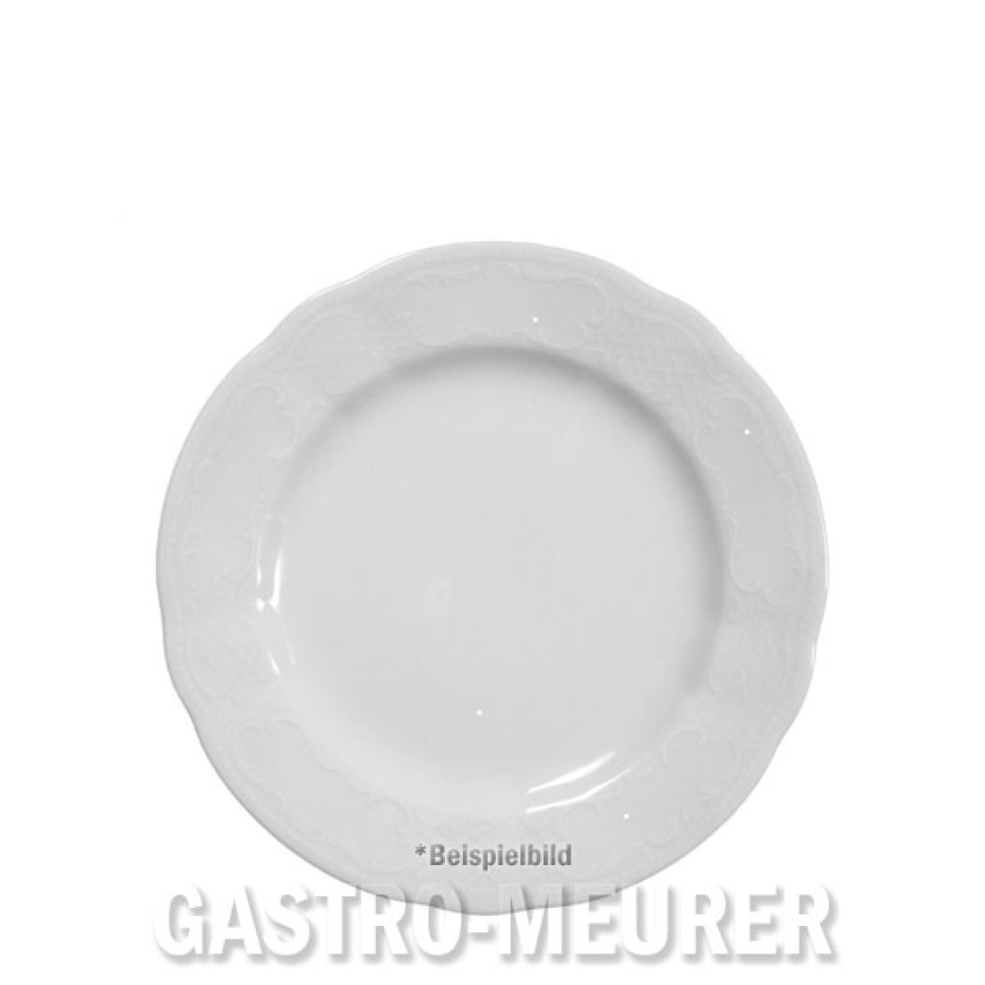 Salzburg Fahnenteller flach 19 cm, Seltmann Weiden