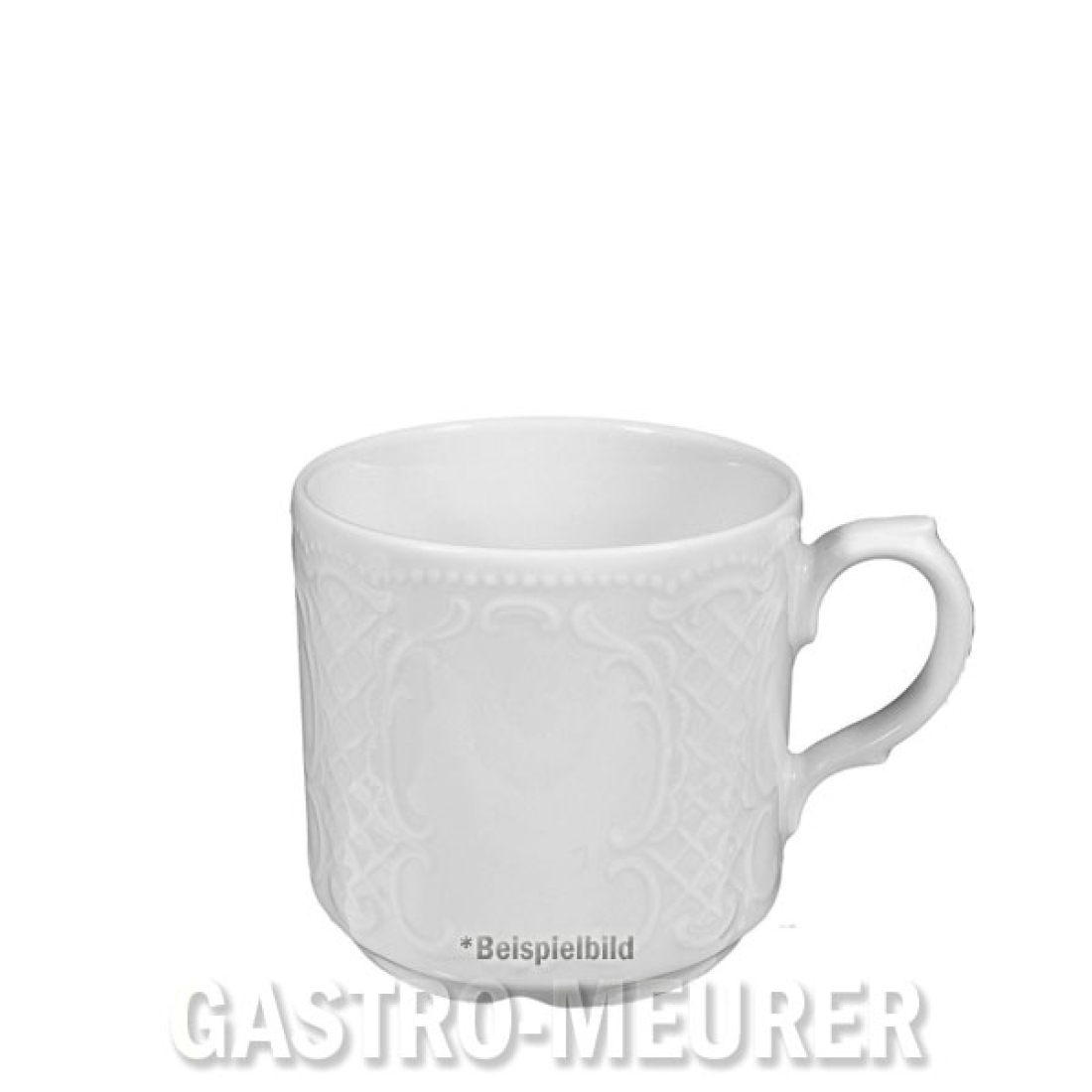Salzburg Kaffeebecher 0,25 l stapelbar, Seltmann Weiden