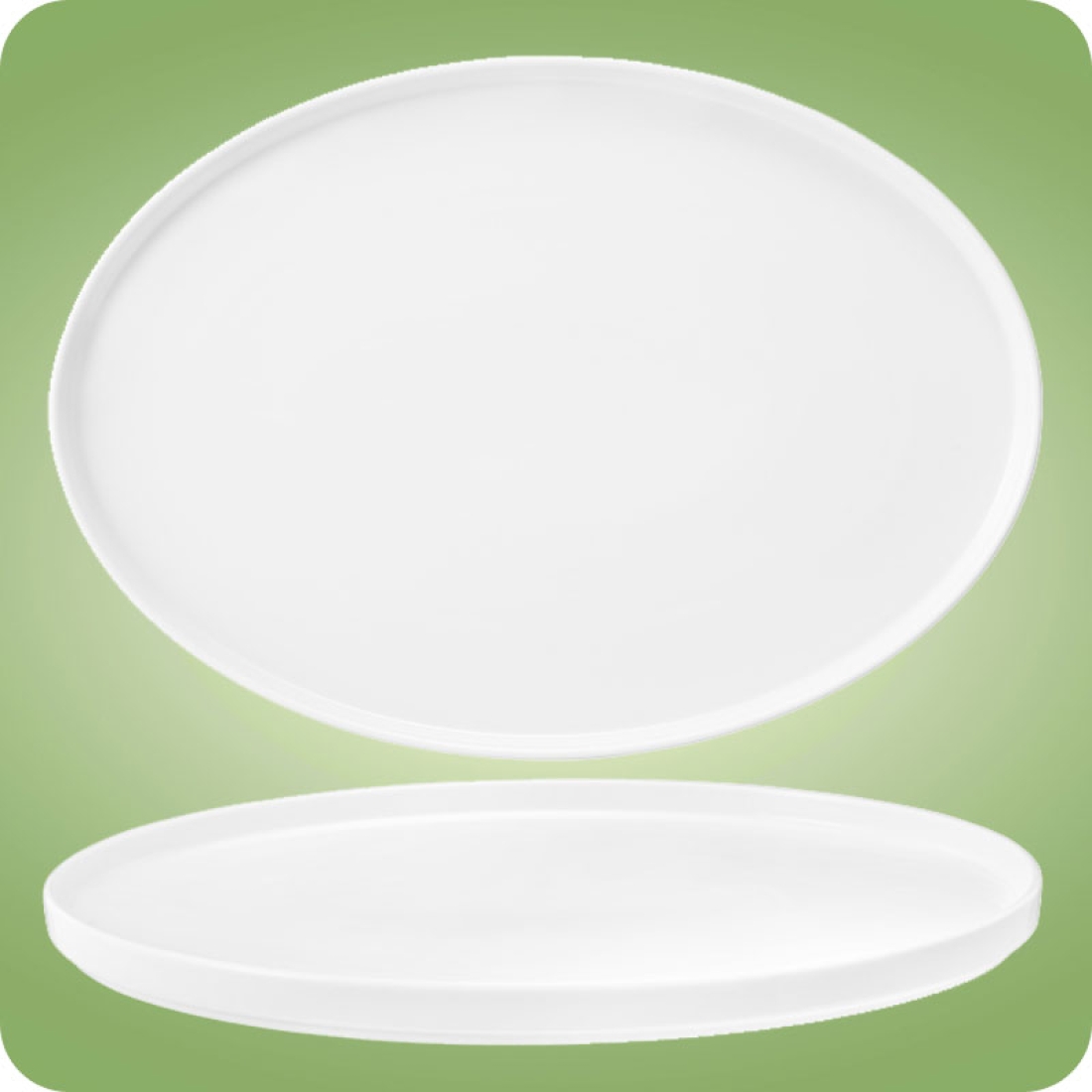 GOOD MOOD Teller flach oval 36,0 cm Seltmann Weiden