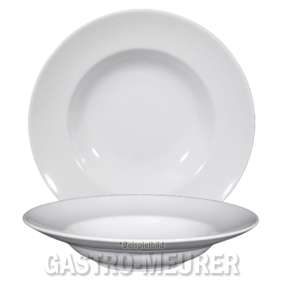 Napoli White, Pastateller 26 cm Saturnia