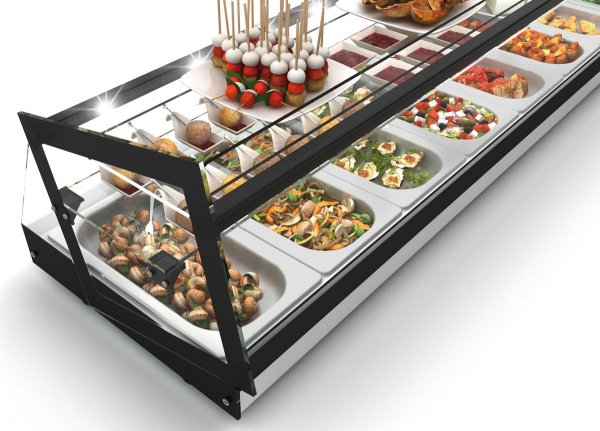 Kühlvitrine Cube 8