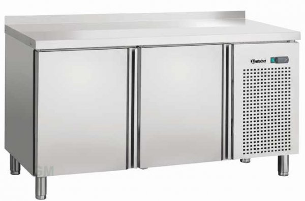 Bartscher Kühltisch m. 2 Türen u. Aufkantung