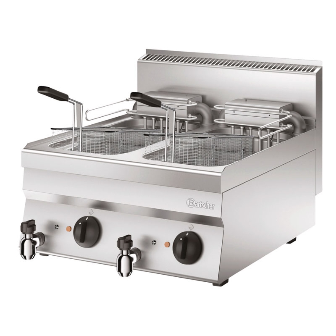 Bartscher Elektro-Doppel-Friteuse 2 x 10 Liter Serie 650