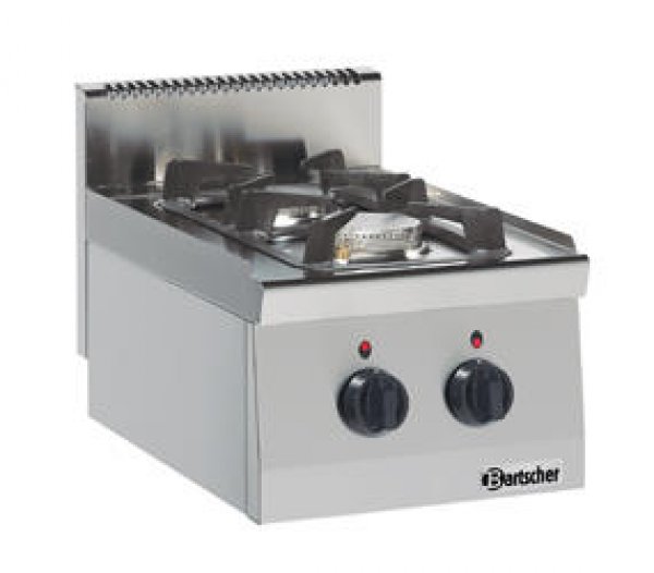 Bartscher 2 Flammen-Gasherd 2FL Serie 600