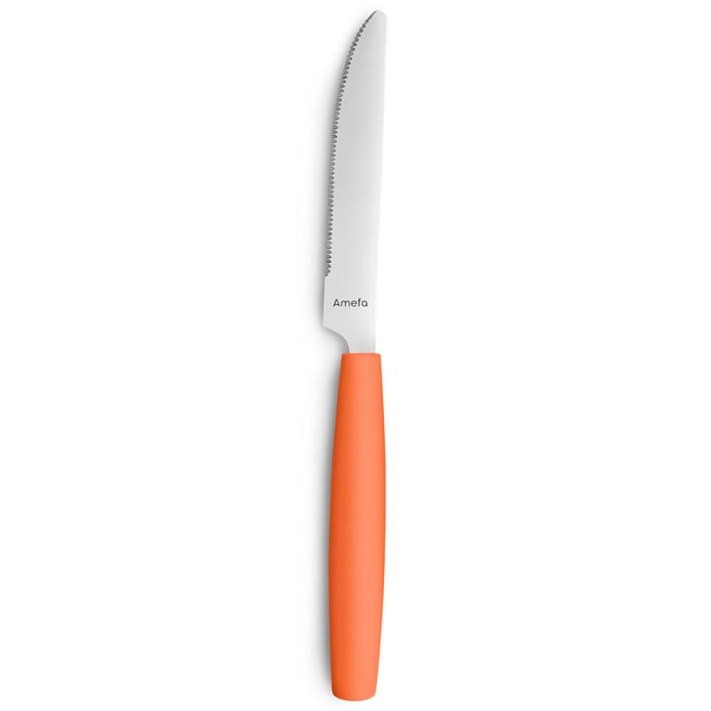 Menümesser 22,4 cm Pixel Farbe Peach