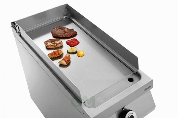 Bartscher Spritzschutz für Griddleplatte 400 mm breit Serie 900