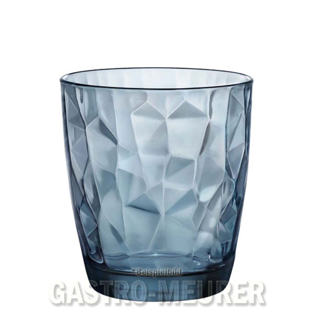 Diamond Ocean Blue Tumbler 39 cl Bormioli