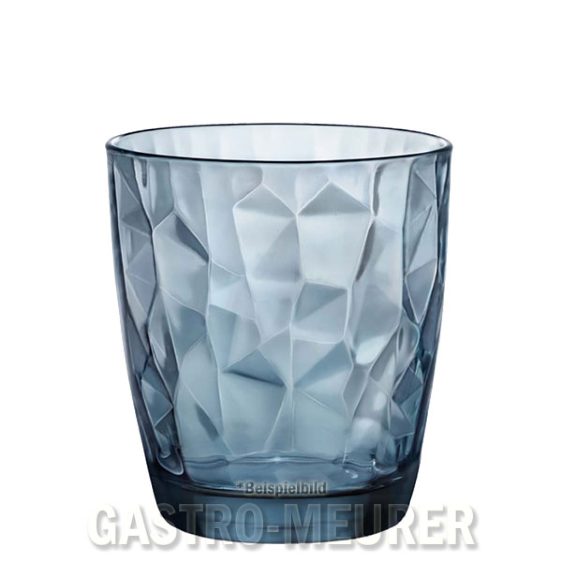 Diamond Ocean Blue Tumbler 30,5 cl Bormioli