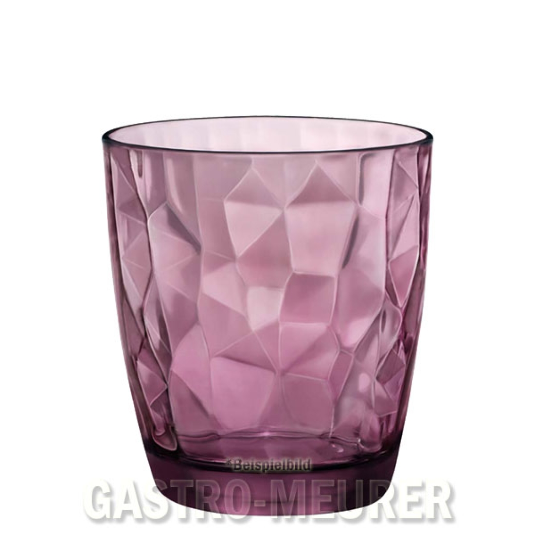 Diamond Rock Purple Tumbler 30,5 cl Bormioli
