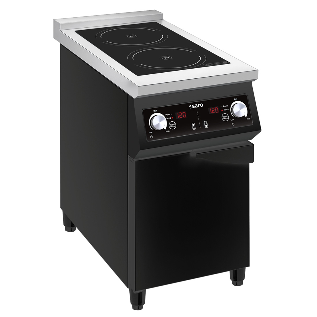 Saro Induktionsherd 2 Kochfelder Modell JOHANN