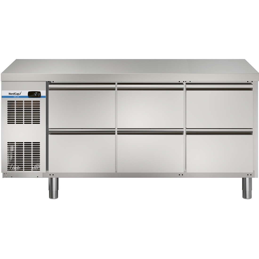 NordCap COOL-LINE Kühltisch 6 Schub KT-CL 1695 6Z