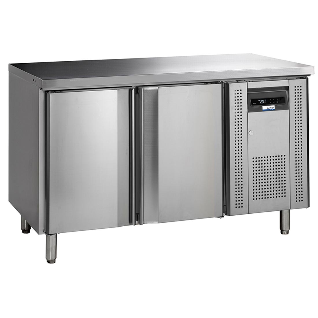 NordCap COOL-LINE Kühltisch 2 Türen KTM 2 - 2T GN 1/1
