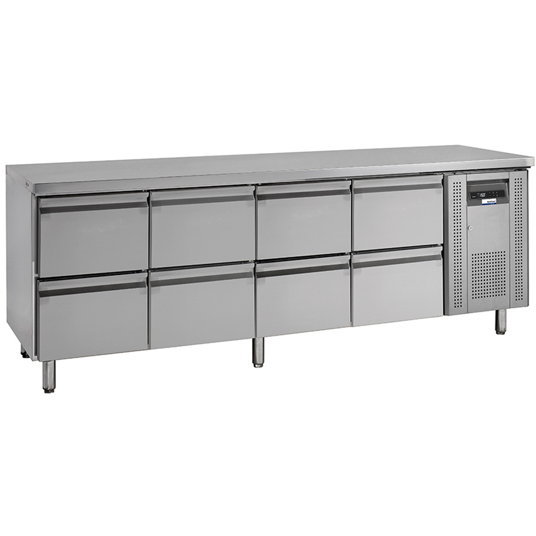 NordCap COOL-LINE Kühltisch 1 Tür 6 Schub KTM 4 - 8Z GN 1/1