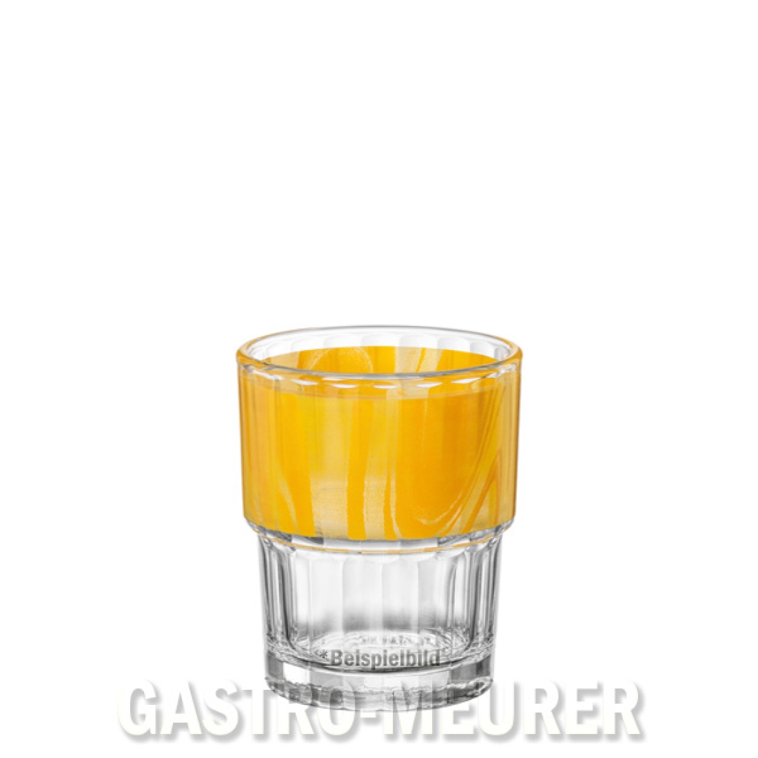 Bormioli Rocco Natura Yellow 20 cl Lyon Optique Tumbler Stapelbecher