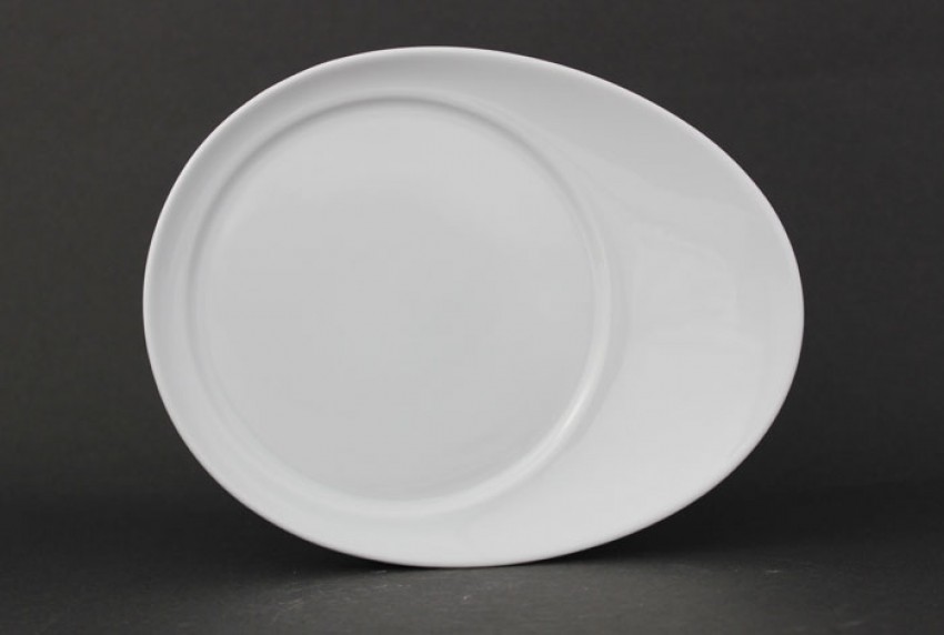 Eschenbach Universo, Beilagenteller oval, 18,5 x 14,5 cm, weiß