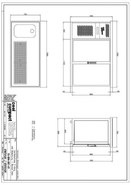 CoolCompact Getränketheke MAGNOS LINE