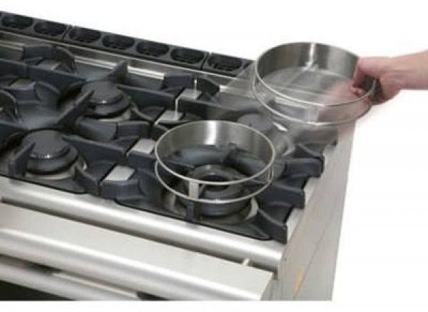 AFG Edelstahl-Aufsatzring Wok, Queen 900
