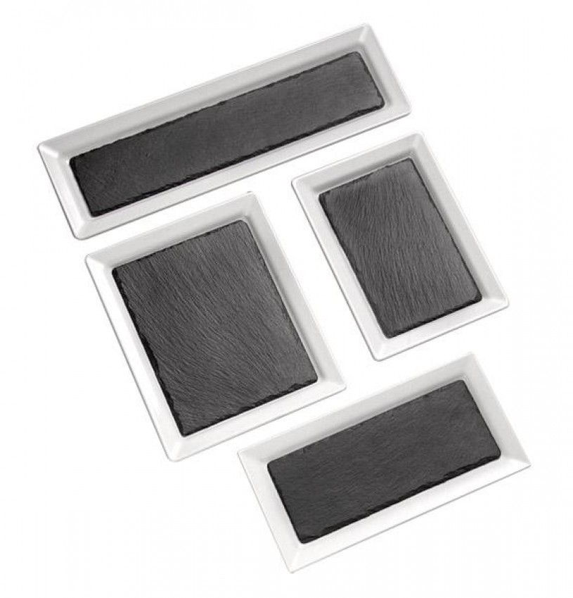 APS Melamin Tablett, weiß  GN 2/4 Pure