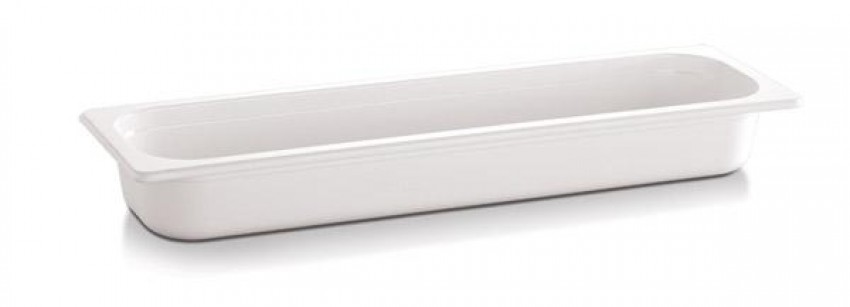APS GN-Behälter Ecoline 6,5 cm tief GN 2/4 weiß