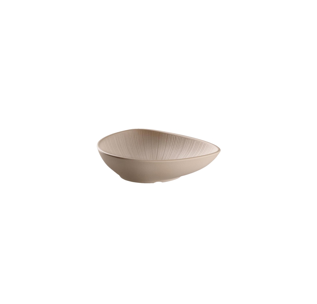 APS NERO Schale beige Melamin 0,6l