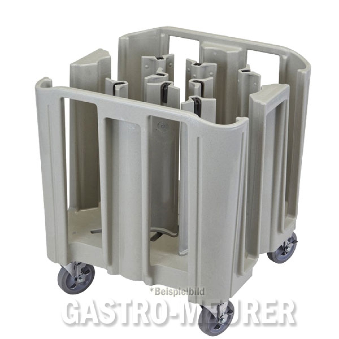 Cambro Tellerwagen 8 Säulen S-Serie verstellbar