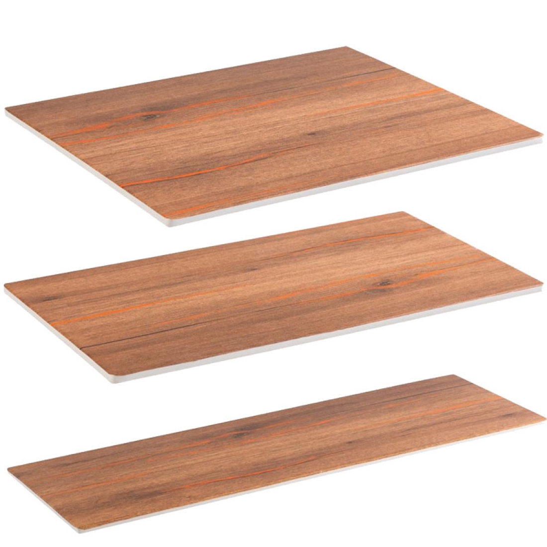 APS CRAZY WOOD Tablett Melamin in 3 GN Größen