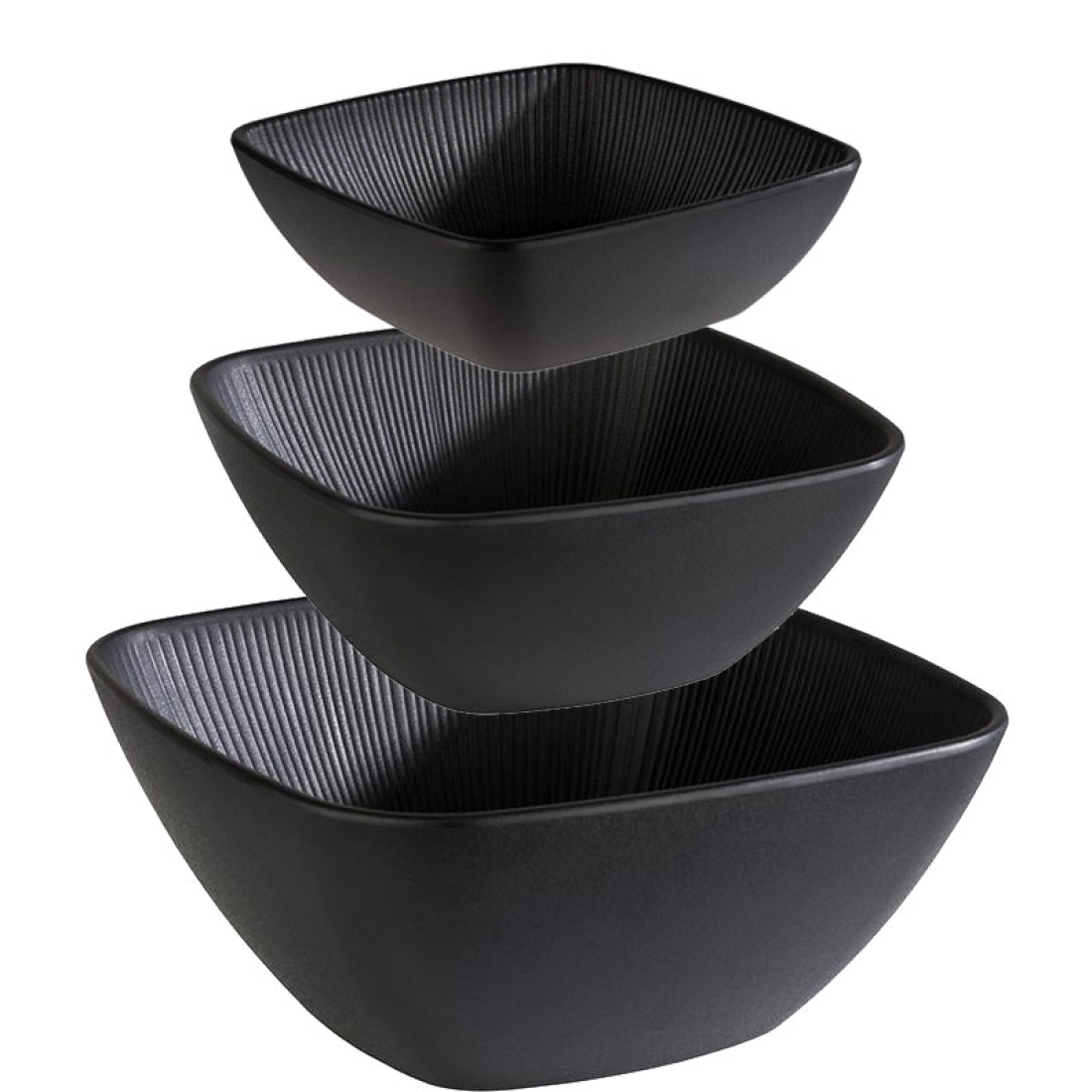 APS NERO Schale Eckig 0,60l 1,50l 3,5 l