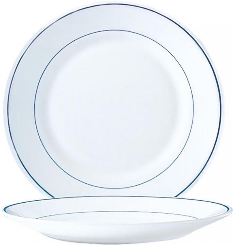 Teller flach 19,5 cm Restaurant Delft