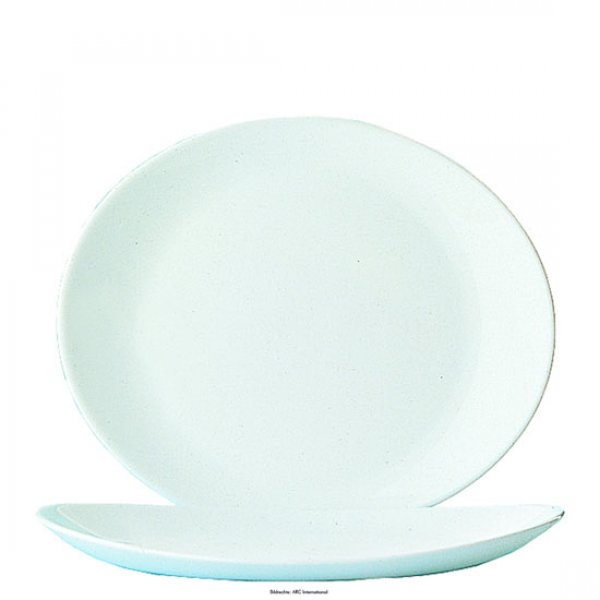 Teller/Steakplatte flach 30 cm Restaurant White