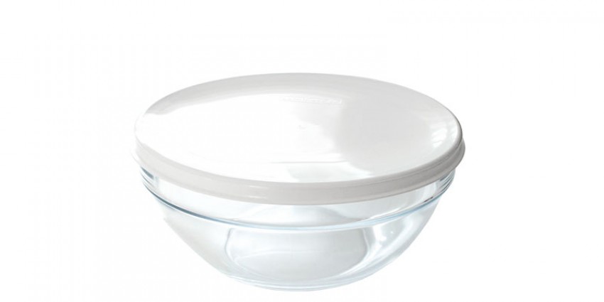 Glasschale Empilable 17 cm gehärtet mit Deckel