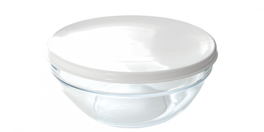 Glasschale Empilable 20 cm gehärtet mit Deckel
