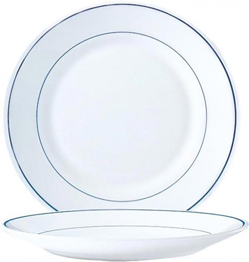 Teller flach 25,5 cm Restaurant Delft