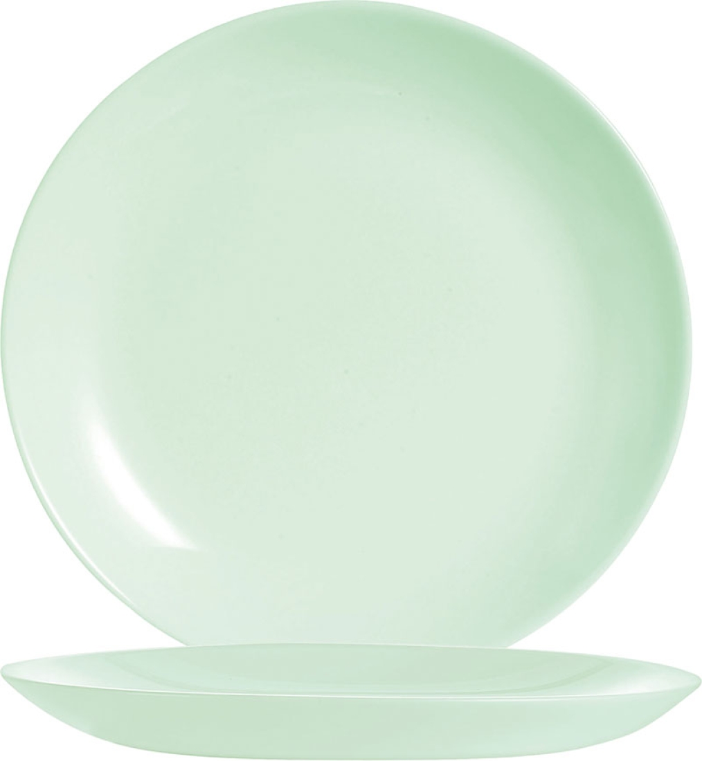 Coupteller flach 19 cm Diwali Paradise green