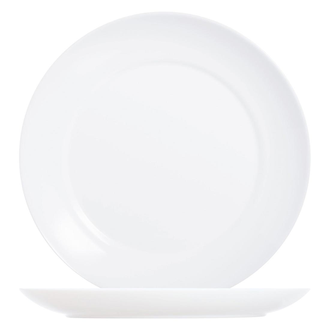Luminarc Serie Apy White Teller flach 25 cm