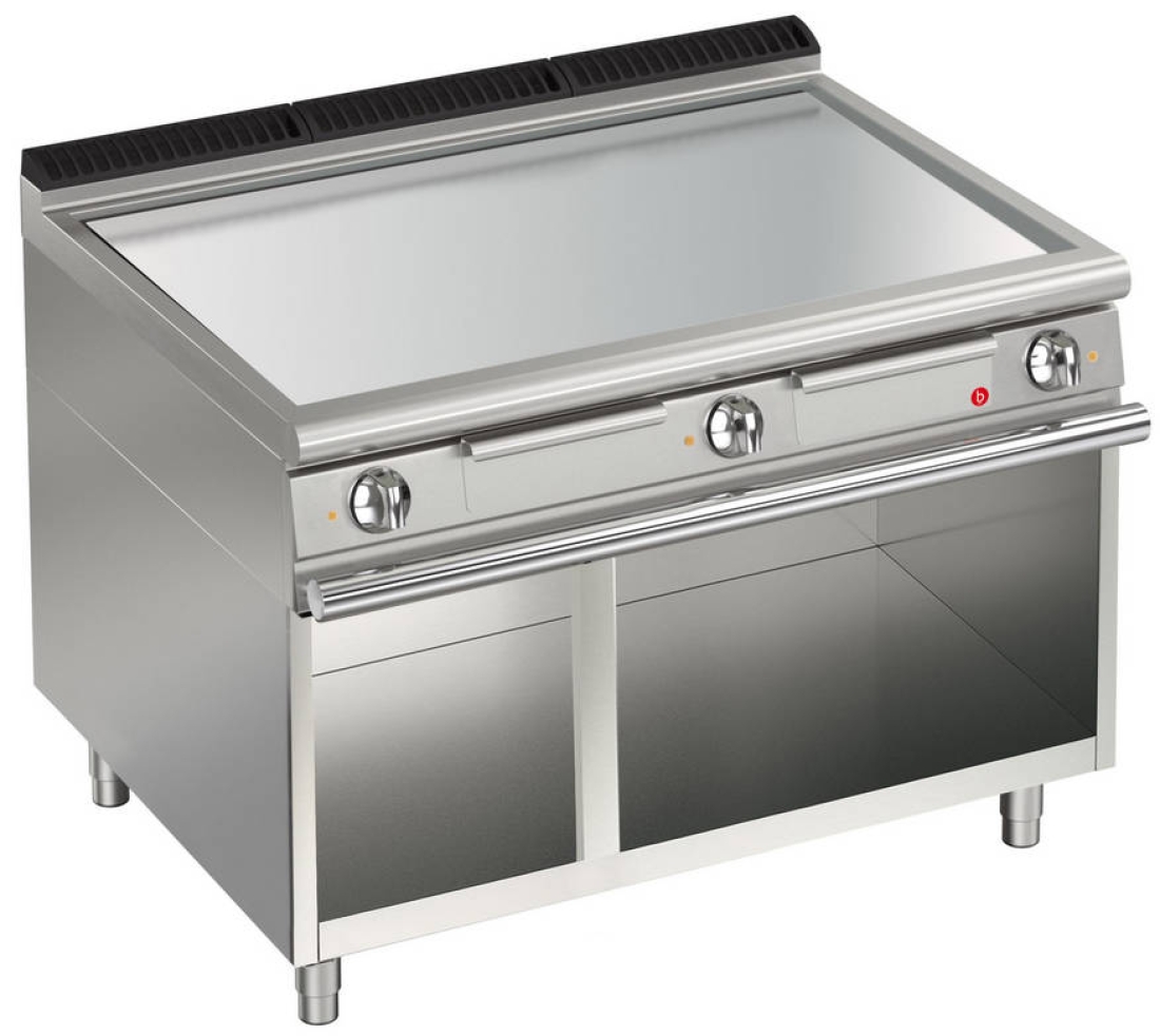 AFG Elektro-Grill+Bratplatte 16,2 kW glatt hartverchromt Queen 700