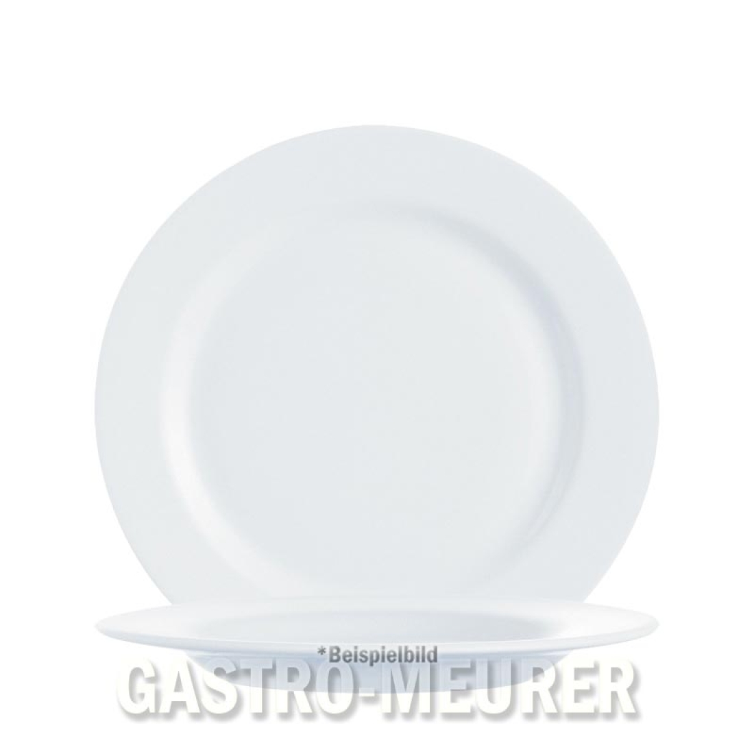 Intensity White,Teller flach Ø 16 cm