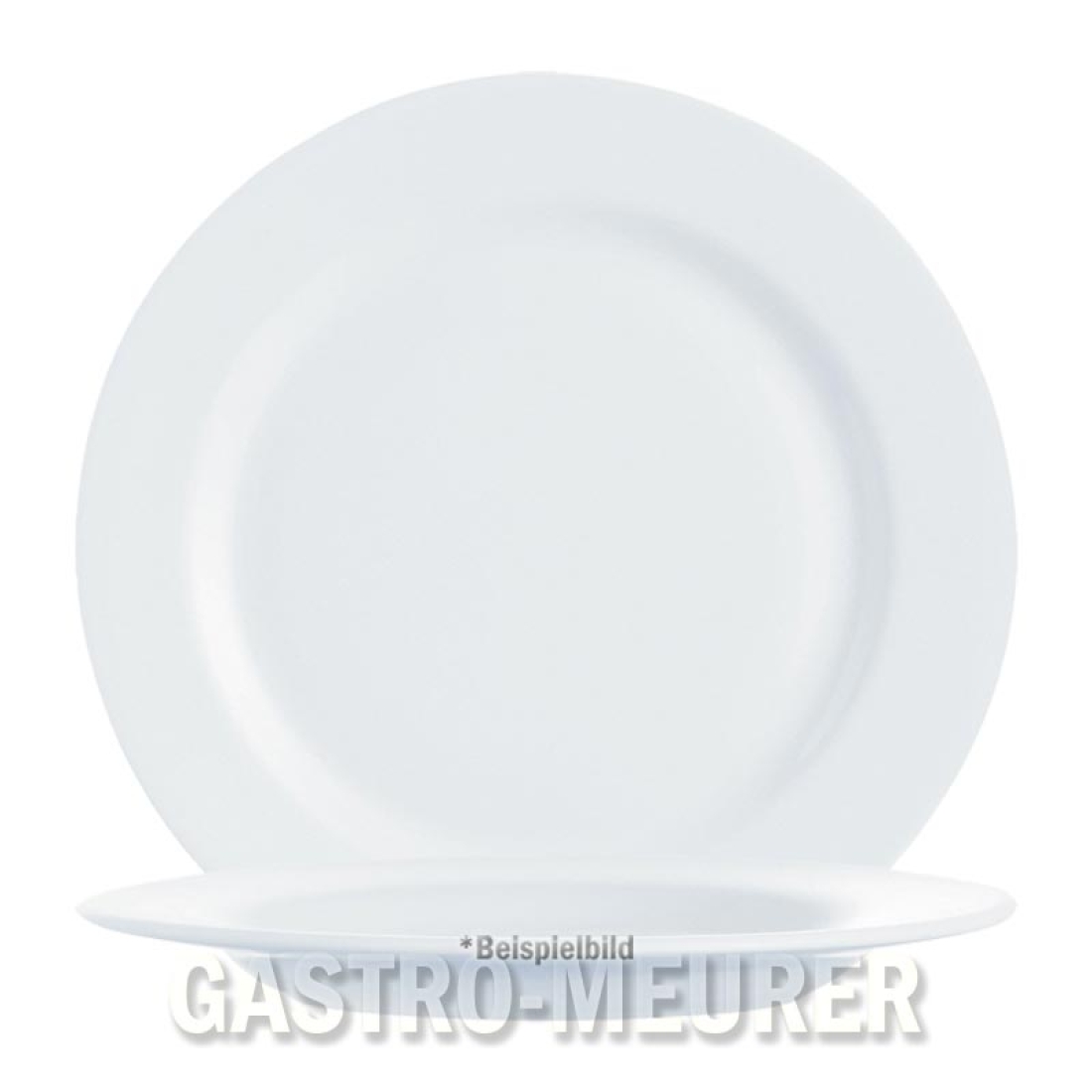 Intensity White, Teller flach Ø 27,5 cm