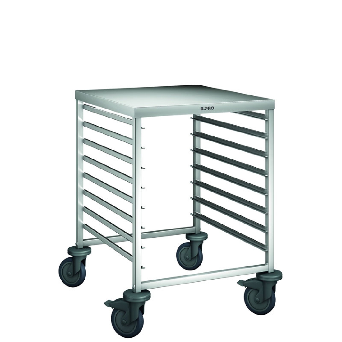 B.PRO Regalwagen RWRA 851 m. Kst.-Rollen