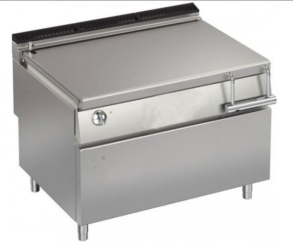AFG Kippbratpfanne Elektro 120 Liter Duplextiegel Motor, Queen 900